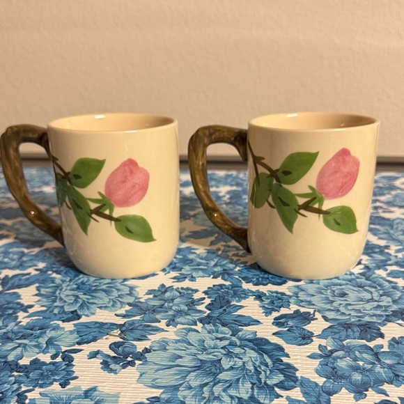Franciscan Other - Franciscan Desert Rose Ceramic Mugs 16 oz